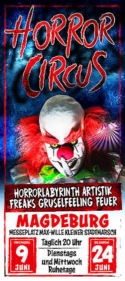 Magdeburger Frühjahrsmesse 2018 Horror Circus